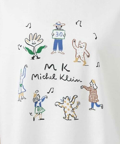 MK MICHEL KLEIN / エムケーミッシェルクラン カットソー | 【Marie Assenat×MK MICHEL KLEIN】30周年記念コラボTシャツ | 詳細14