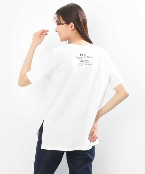 MK MICHEL KLEIN / エムケーミッシェルクラン カットソー | 【Marie Assenat×MK MICHEL KLEIN】30周年記念コラボTシャツ | 詳細6