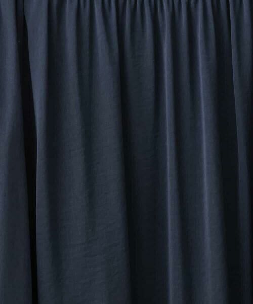 MK MICHEL KLEIN / エムケーミッシェルクラン ミニ・ひざ丈スカート | リバーシブルシフォンプリーツスカート/洗える | 詳細27
