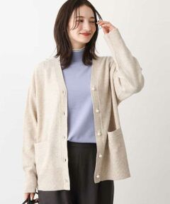 airwoolニットカーディガン