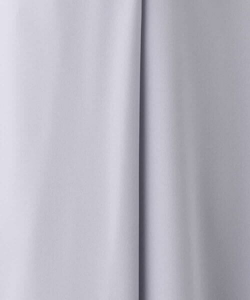 MK MICHEL KLEIN / エムケーミッシェルクラン ロング・マキシ丈スカート | ラップ風デザインフレアスカート/洗える | 詳細21