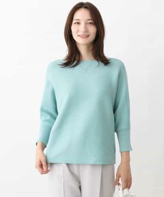 MK MICHEL KLEIN / エムケーミッシェルクラン ニット・セーター | ドルマンスリーブラメニット/洗える