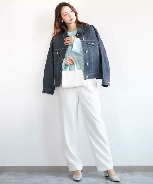 MK MICHEL KLEIN / エムケーミッシェルクラン チノ・ワークパンツ | ドライタッチイージーストレッチパンツ/洗える | 詳細15