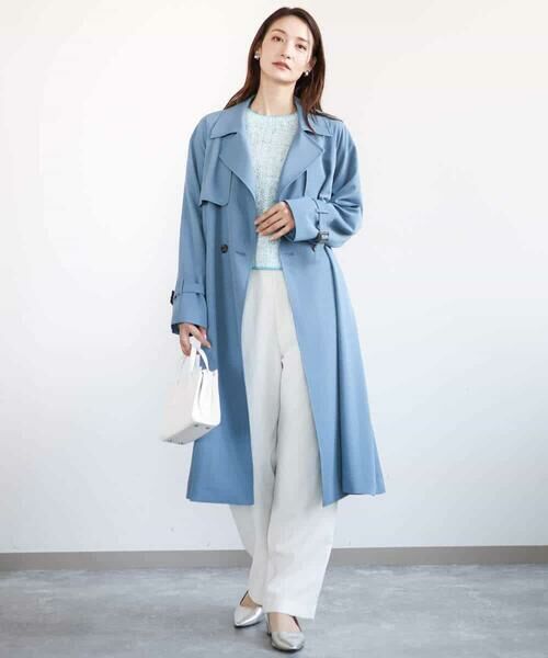 MK MICHEL KLEIN / エムケーミッシェルクラン チノ・ワークパンツ | ドライタッチイージーストレッチパンツ/洗える | 詳細16