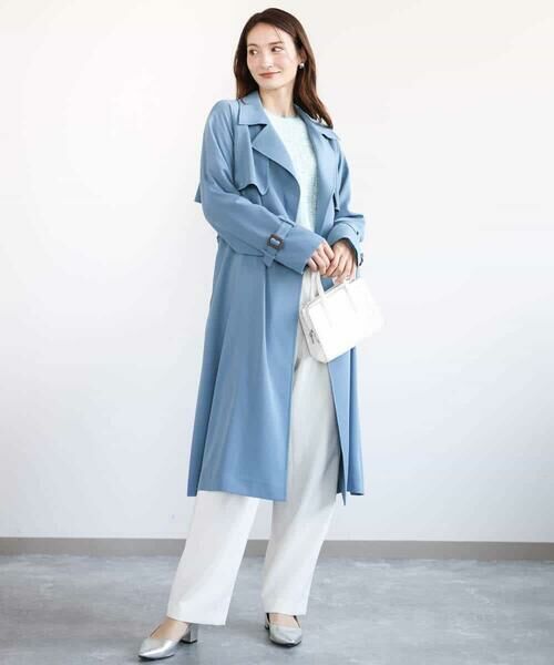 MK MICHEL KLEIN / エムケーミッシェルクラン チノ・ワークパンツ | ドライタッチイージーストレッチパンツ/洗える | 詳細17