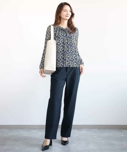 MK MICHEL KLEIN / エムケーミッシェルクラン チノ・ワークパンツ | ドライタッチイージーストレッチパンツ/洗える | 詳細2