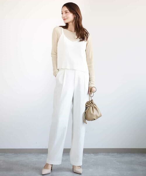 MK MICHEL KLEIN / エムケーミッシェルクラン チノ・ワークパンツ | ドライタッチイージーストレッチパンツ/洗える | 詳細26