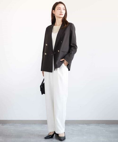 MK MICHEL KLEIN / エムケーミッシェルクラン チノ・ワークパンツ | ドライタッチイージーストレッチパンツ/洗える | 詳細28