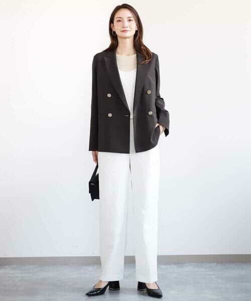 MK MICHEL KLEIN / エムケーミッシェルクラン チノ・ワークパンツ | ドライタッチイージーストレッチパンツ/洗える | 詳細29