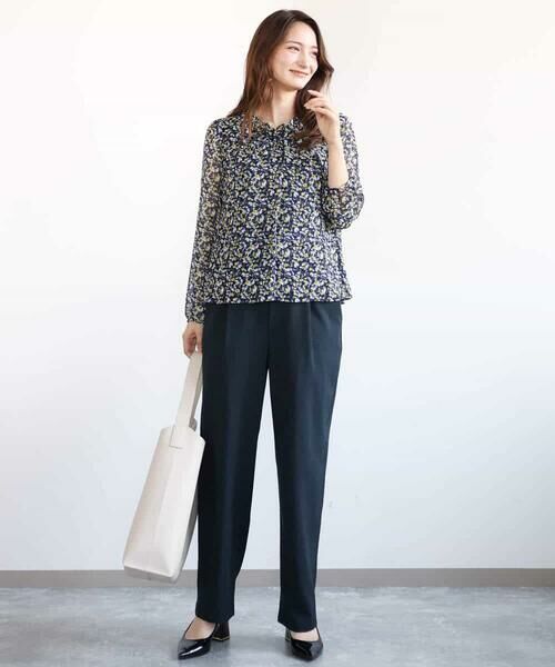 MK MICHEL KLEIN / エムケーミッシェルクラン チノ・ワークパンツ | ドライタッチイージーストレッチパンツ/洗える | 詳細5