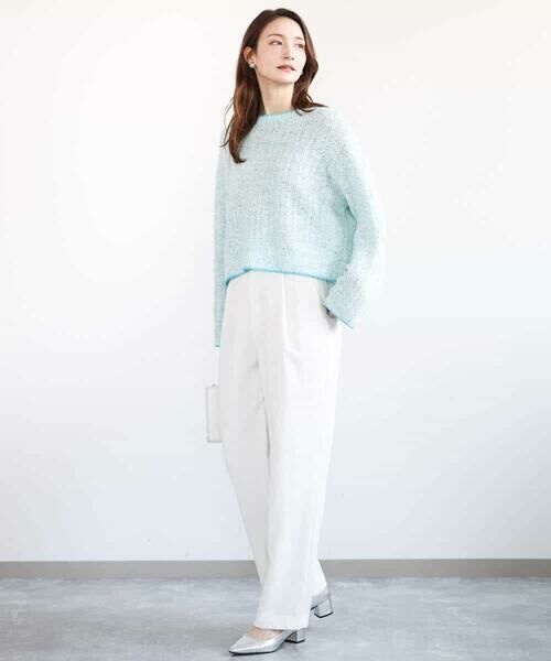 MK MICHEL KLEIN / エムケーミッシェルクラン チノ・ワークパンツ | ドライタッチイージーストレッチパンツ/洗える | 詳細8