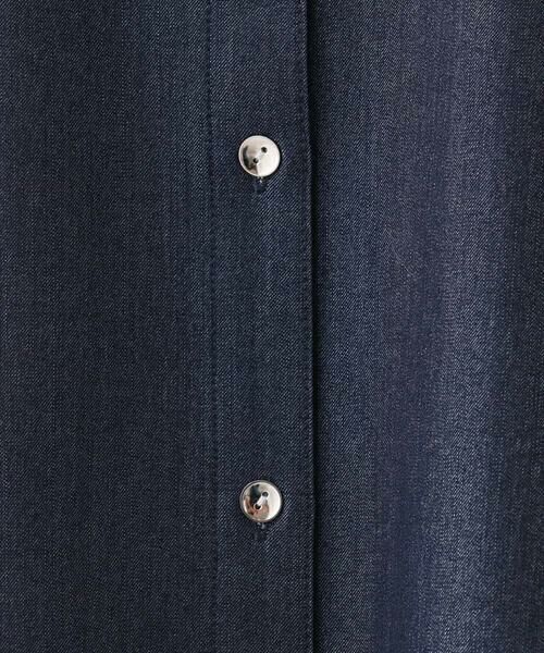 MK MICHEL KLEIN / エムケーミッシェルクラン シャツ・ブラウス | デニムライクシャツブラウス/洗える | 詳細21