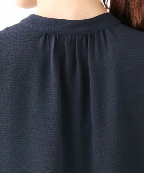 MK MICHEL KLEIN / エムケーミッシェルクラン シャツ・ブラウス | ピンタックデザインジョーゼットブラウス/洗える | 詳細22