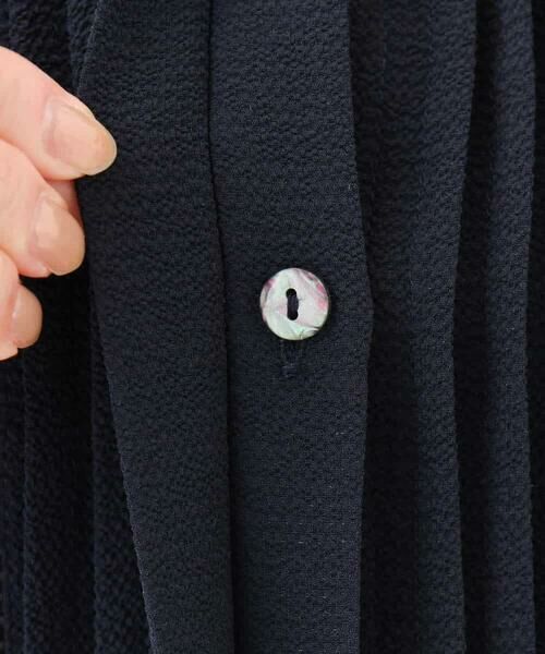 MK MICHEL KLEIN / エムケーミッシェルクラン シャツ・ブラウス | ピンタックデザインジョーゼットブラウス/洗える | 詳細25