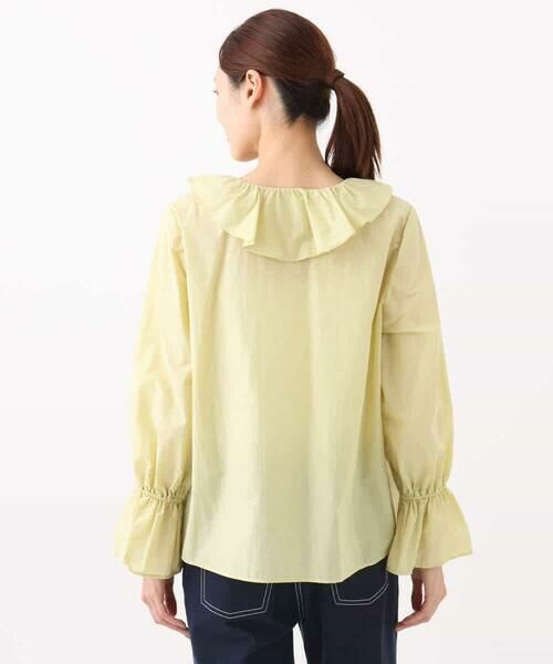 MK MICHEL KLEIN / エムケーミッシェルクラン シャツ・ブラウス | フリルデザインブラウス/洗える | 詳細22