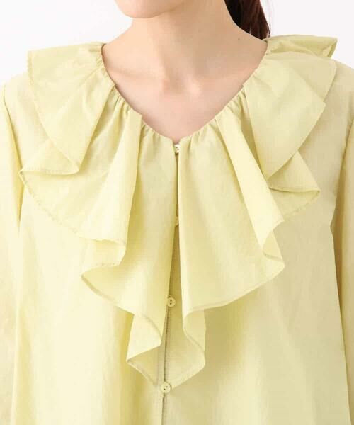 MK MICHEL KLEIN / エムケーミッシェルクラン シャツ・ブラウス | フリルデザインブラウス/洗える | 詳細23