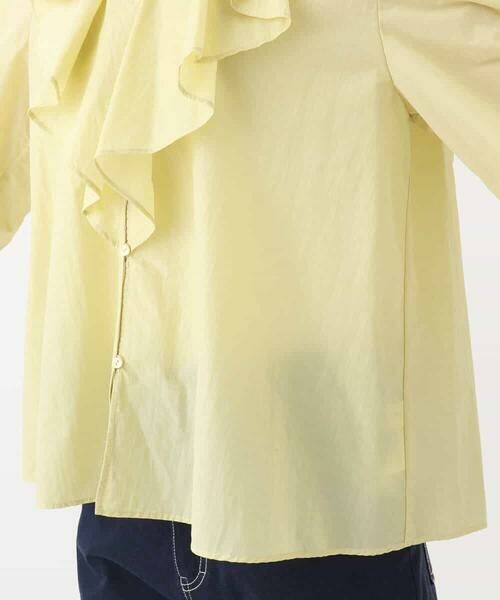 MK MICHEL KLEIN / エムケーミッシェルクラン シャツ・ブラウス | フリルデザインブラウス/洗える | 詳細26