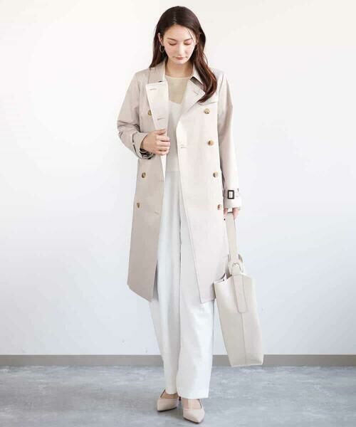 MK MICHEL KLEIN / エムケーミッシェルクラン ニット・セーター | ドット柄ブラウス×ニットビスチェ ツインセット/洗える | 詳細21