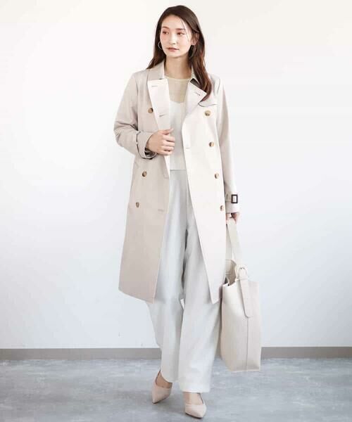 MK MICHEL KLEIN / エムケーミッシェルクラン ニット・セーター | ドット柄ブラウス×ニットビスチェ ツインセット/洗える | 詳細22