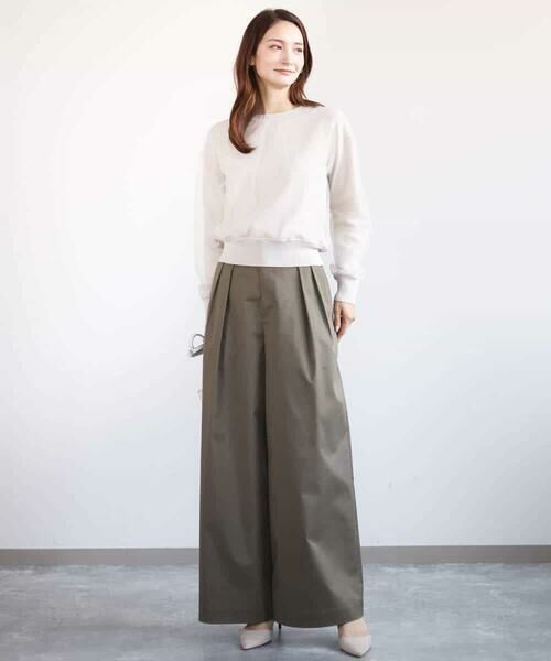 MK MICHEL KLEIN / エムケーミッシェルクラン ニット・セーター | 重ねチュールニット/洗える | 詳細14