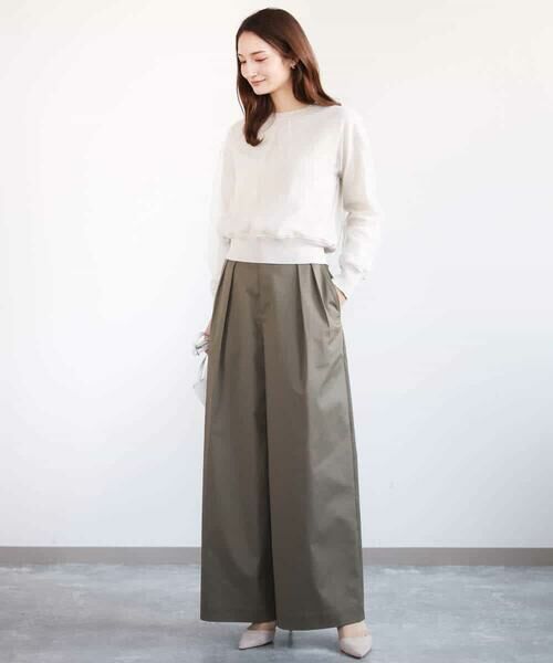 MK MICHEL KLEIN / エムケーミッシェルクラン ニット・セーター | 重ねチュールニット/洗える | 詳細15