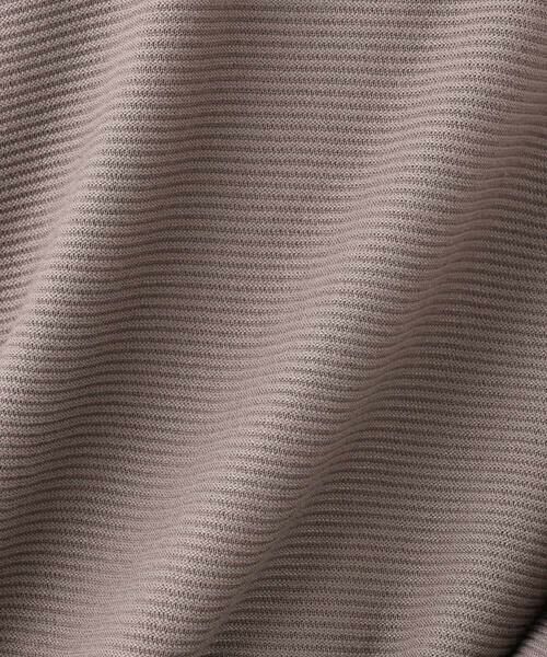 MK MICHEL KLEIN / エムケーミッシェルクラン ニット・セーター | ガーター編みニットフーディー/洗える | 詳細28