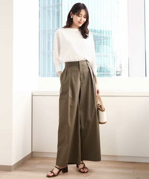 MK MICHEL KLEIN / エムケーミッシェルクラン ニット・セーター | アイレット柄ドルマン風ニット/洗える | 詳細26