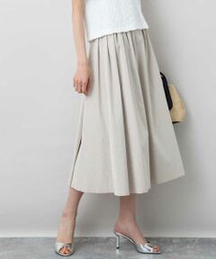 MK MICHEL KLEIN / エムケーミッシェルクラン ロング・マキシ丈スカート | リバーシブル2カラースカート/洗える
