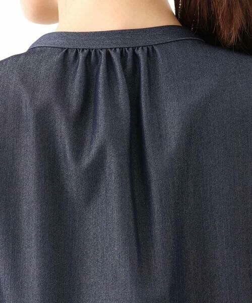 MK MICHEL KLEIN / エムケーミッシェルクラン その他アウター | デニムライクノーカラーブルゾン/洗える | 詳細22