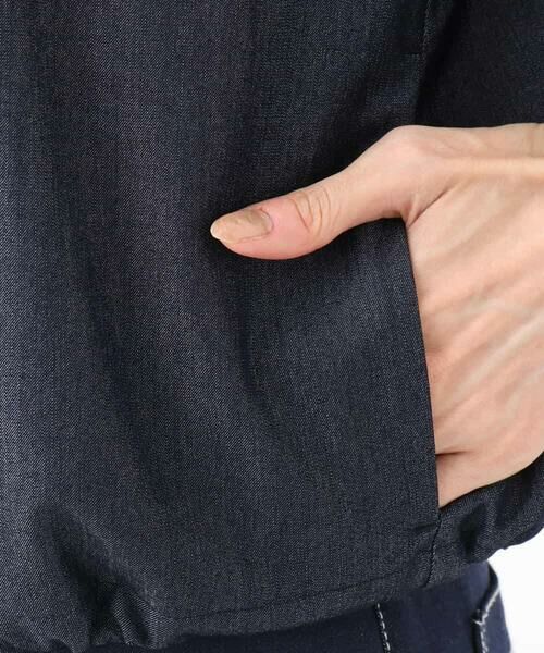 MK MICHEL KLEIN / エムケーミッシェルクラン その他アウター | デニムライクノーカラーブルゾン/洗える | 詳細24