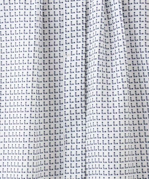 MK MICHEL KLEIN / エムケーミッシェルクラン シャツ・ブラウス | ドット幾何柄ボウタイ付きブラウス/洗える | 詳細23