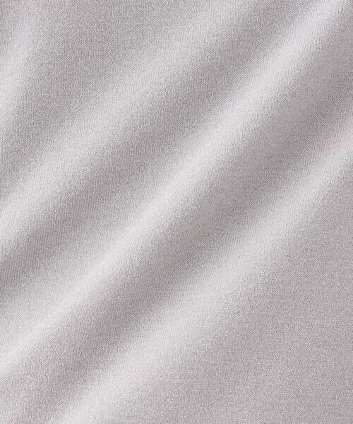 MK MICHEL KLEIN / エムケーミッシェルクラン ニット・セーター | クロップド丈ラメニット×フレアーデシンタンクトップ アンサンブル/洗える | 詳細24