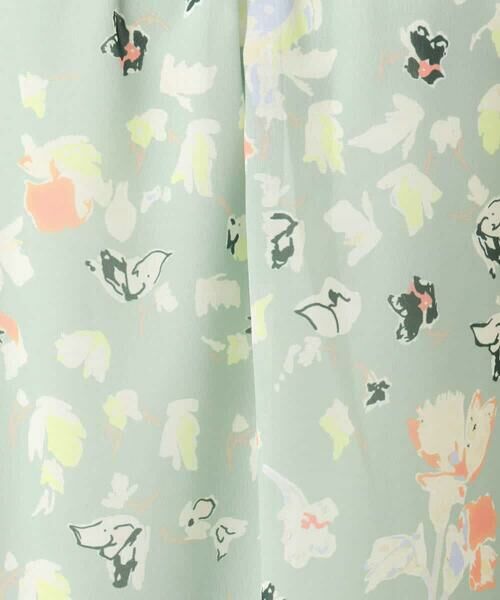 MK MICHEL KLEIN / エムケーミッシェルクラン シャツ・ブラウス | フレアースリーブ花柄シフォンブラウス/洗える | 詳細29