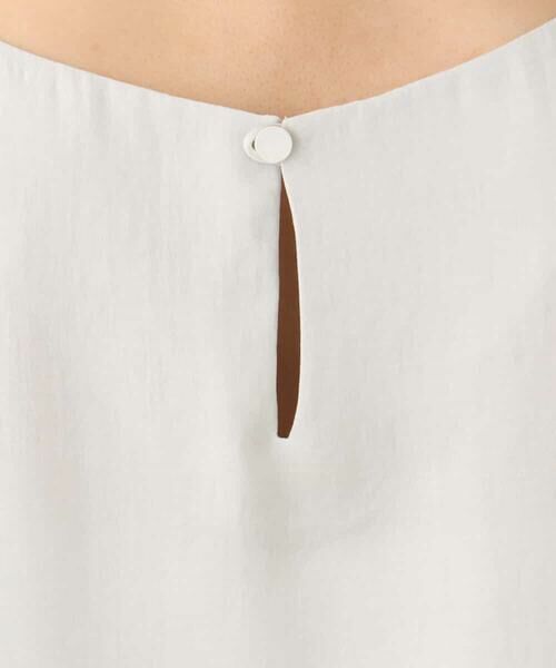 MK MICHEL KLEIN / エムケーミッシェルクラン シャツ・ブラウス | ボリュームスリーブサテンブラウス/洗える | 詳細27