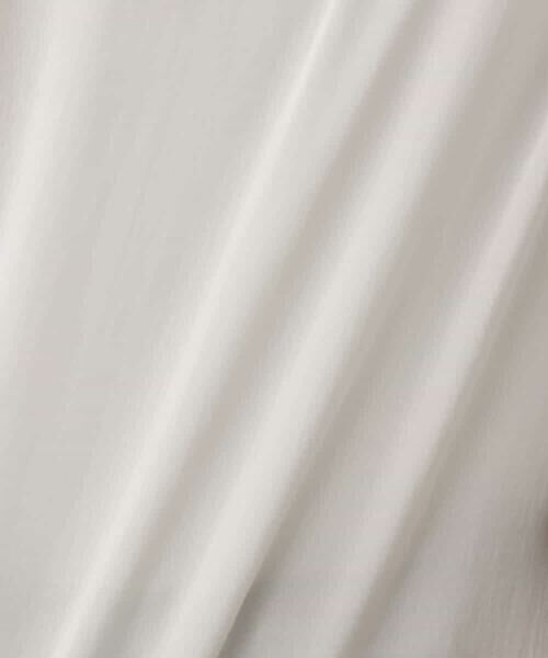 MK MICHEL KLEIN / エムケーミッシェルクラン シャツ・ブラウス | ボリュームスリーブサテンブラウス/洗える | 詳細30