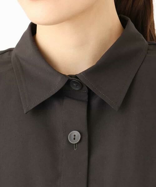 MK MICHEL KLEIN / エムケーミッシェルクラン シャツ・ブラウス | コットンライククロップドシャツブラウス/洗える | 詳細17