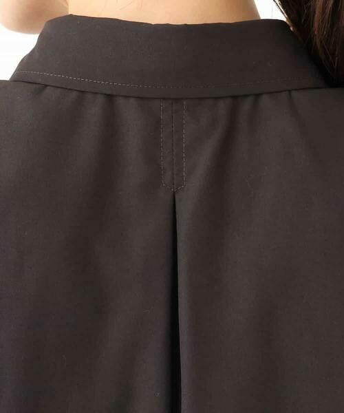 MK MICHEL KLEIN / エムケーミッシェルクラン シャツ・ブラウス | コットンライククロップドシャツブラウス/洗える | 詳細18