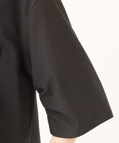 MK MICHEL KLEIN / エムケーミッシェルクラン シャツ・ブラウス | コットンライククロップドシャツブラウス/洗える | 詳細19