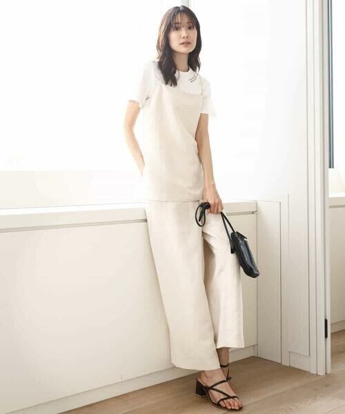 MK MICHEL KLEIN / エムケーミッシェルクラン その他トップス | リネン混キャミビスチェ/洗える | 詳細11