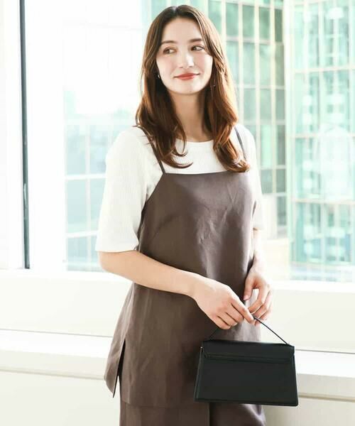 MK MICHEL KLEIN / エムケーミッシェルクラン その他トップス | リネン混キャミビスチェ/洗える | 詳細19