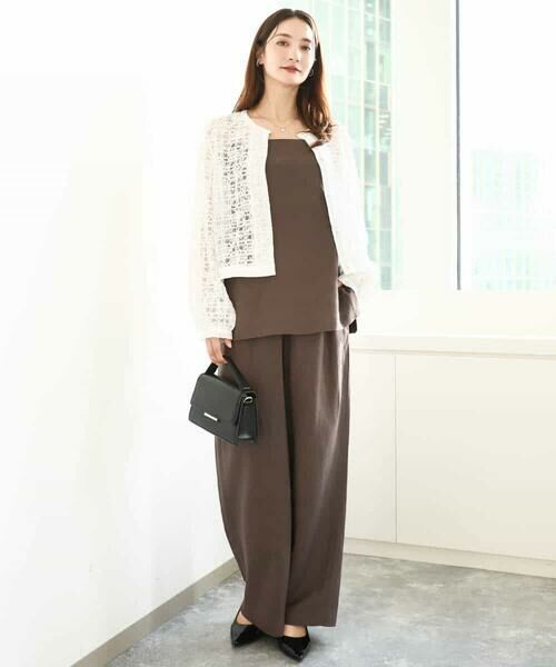 MK MICHEL KLEIN / エムケーミッシェルクラン その他トップス | リネン混キャミビスチェ/洗える | 詳細23