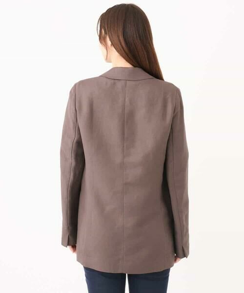 MK MICHEL KLEIN / エムケーミッシェルクラン テーラードジャケット | リネン混テーラードジャケット/洗える | 詳細27