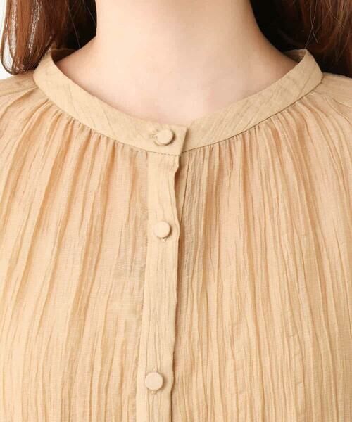 MK MICHEL KLEIN / エムケーミッシェルクラン ロング・マキシ丈ワンピース | ソフト楊柳ティアードワンピース/洗える | 詳細23