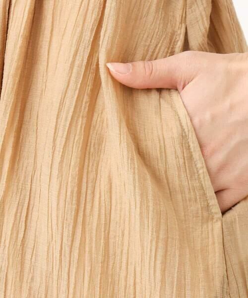 MK MICHEL KLEIN / エムケーミッシェルクラン ロング・マキシ丈ワンピース | ソフト楊柳ティアードワンピース/洗える | 詳細25