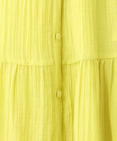 MK MICHEL KLEIN / エムケーミッシェルクラン ロング・マキシ丈ワンピース | ソフト楊柳ティアードワンピース/洗える | 詳細30