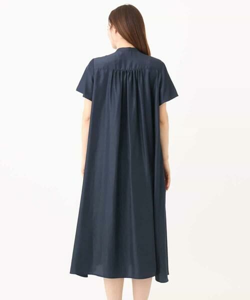 MK MICHEL KLEIN / エムケーミッシェルクラン ロング・マキシ丈ワンピース | フロントタックデザインワンピース/2way/洗える | 詳細20