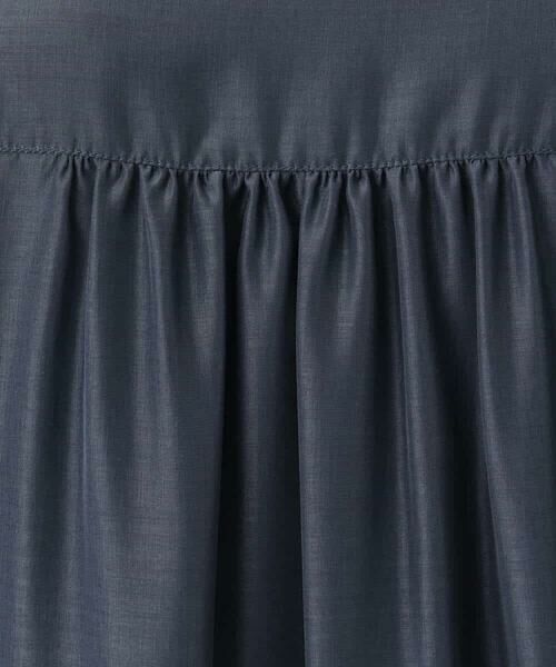 MK MICHEL KLEIN / エムケーミッシェルクラン ロング・マキシ丈ワンピース | フロントタックデザインワンピース/2way/洗える | 詳細21