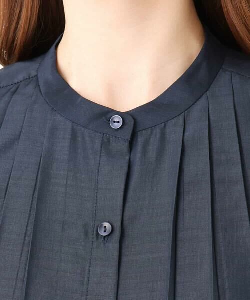 MK MICHEL KLEIN / エムケーミッシェルクラン ロング・マキシ丈ワンピース | フロントタックデザインワンピース/2way/洗える | 詳細22