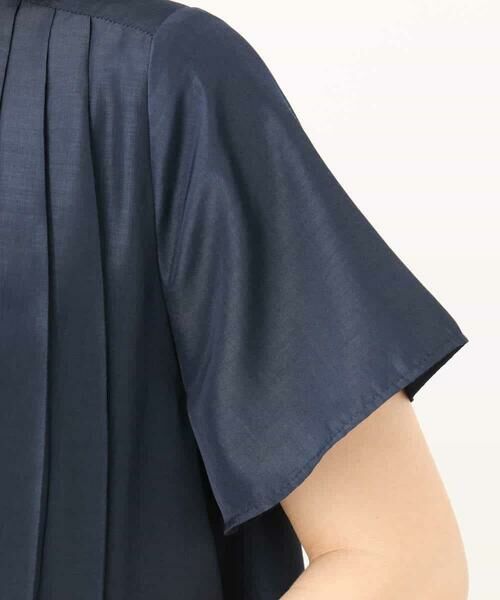 MK MICHEL KLEIN / エムケーミッシェルクラン ロング・マキシ丈ワンピース | フロントタックデザインワンピース/2way/洗える | 詳細23