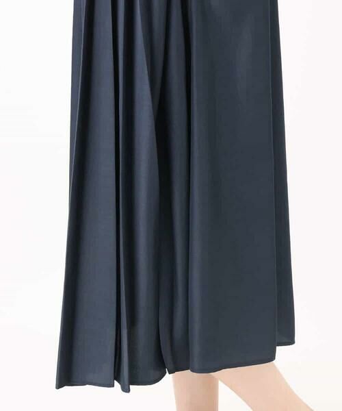 MK MICHEL KLEIN / エムケーミッシェルクラン ロング・マキシ丈ワンピース | フロントタックデザインワンピース/2way/洗える | 詳細25